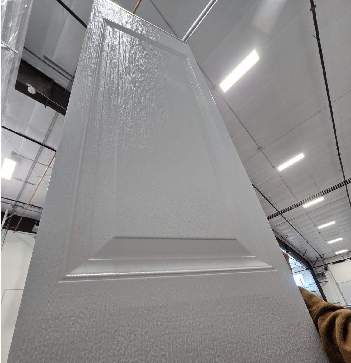 Perfect for A New Shed! 16x7 White Door - NEW