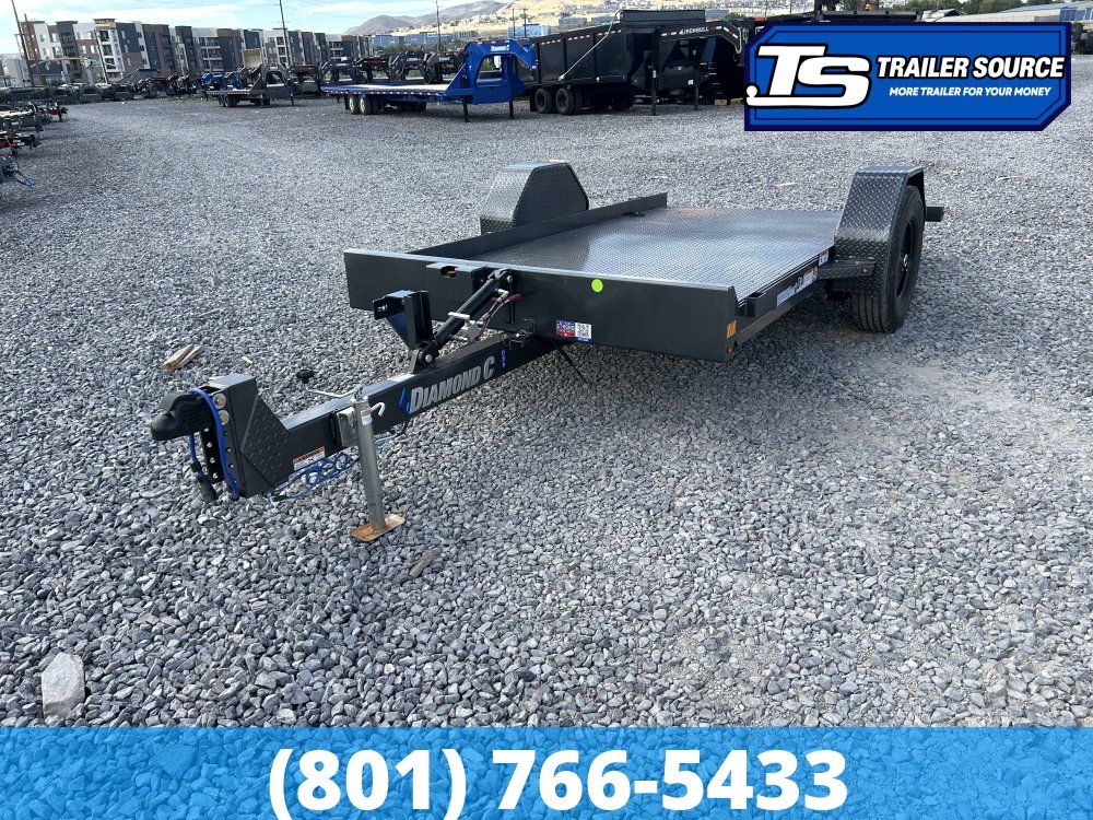 6.5x12 Diamond C DSA Scissor Lift Tilt Trailer - 7K GVWR -