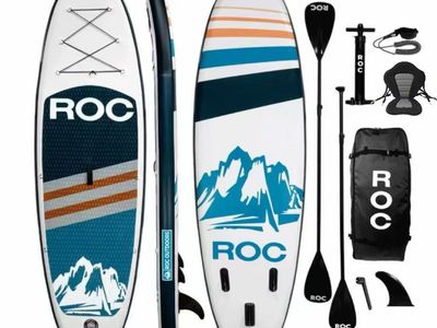 Brand new Inflatable Paddle Board Set(kayak paddle with seat)