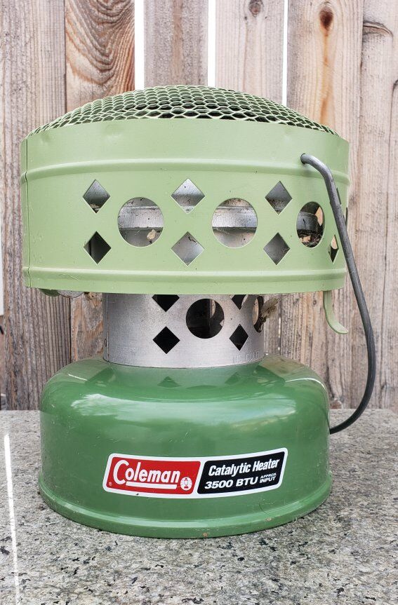 VINTAGE COLEMAN 3500 BTU HEATER