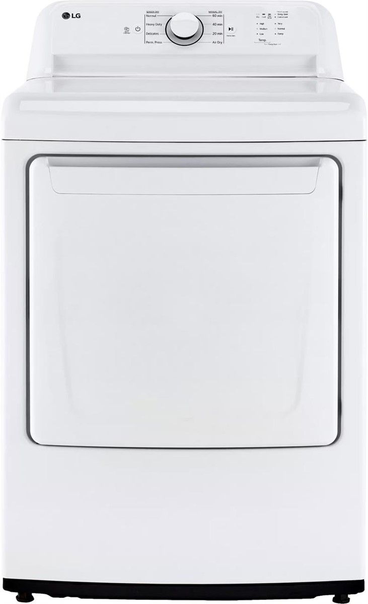 Brand New - LG 7.3 Cu Ft Smart Electric Dryer, White