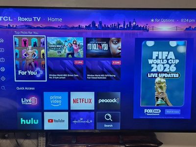 TCL 50S435 50-inch 4-Series 4K UHD HDR Smart Roku LED TV (2020 Model)