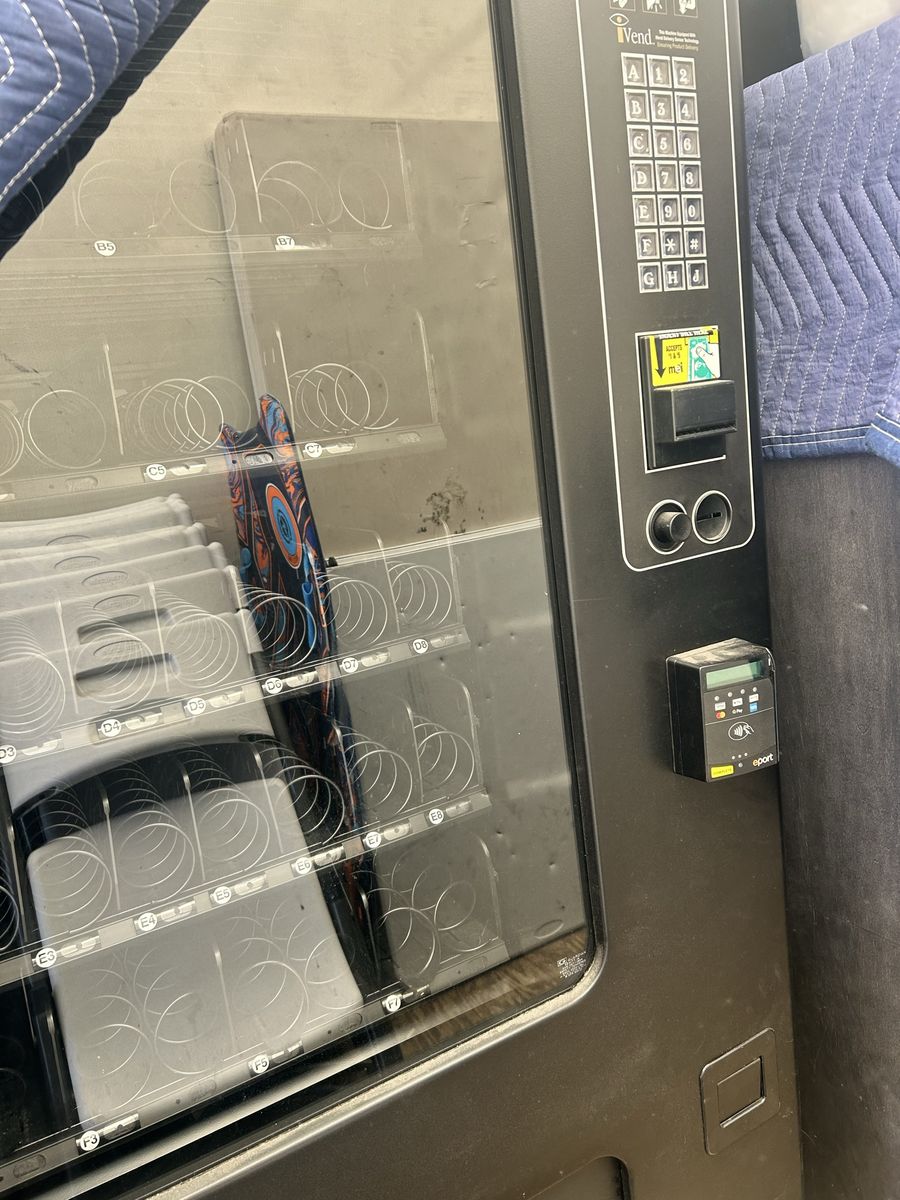 Vending machines-snack/drinks