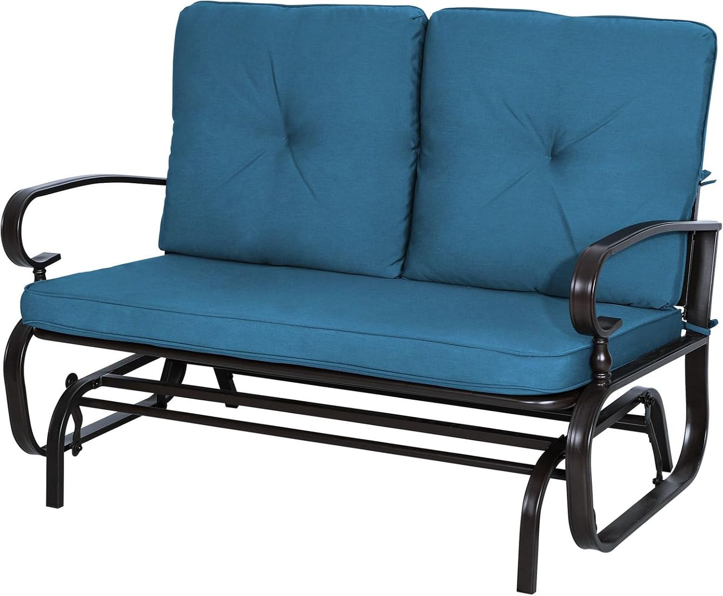 Outdoor 2 Seat Glider Bench