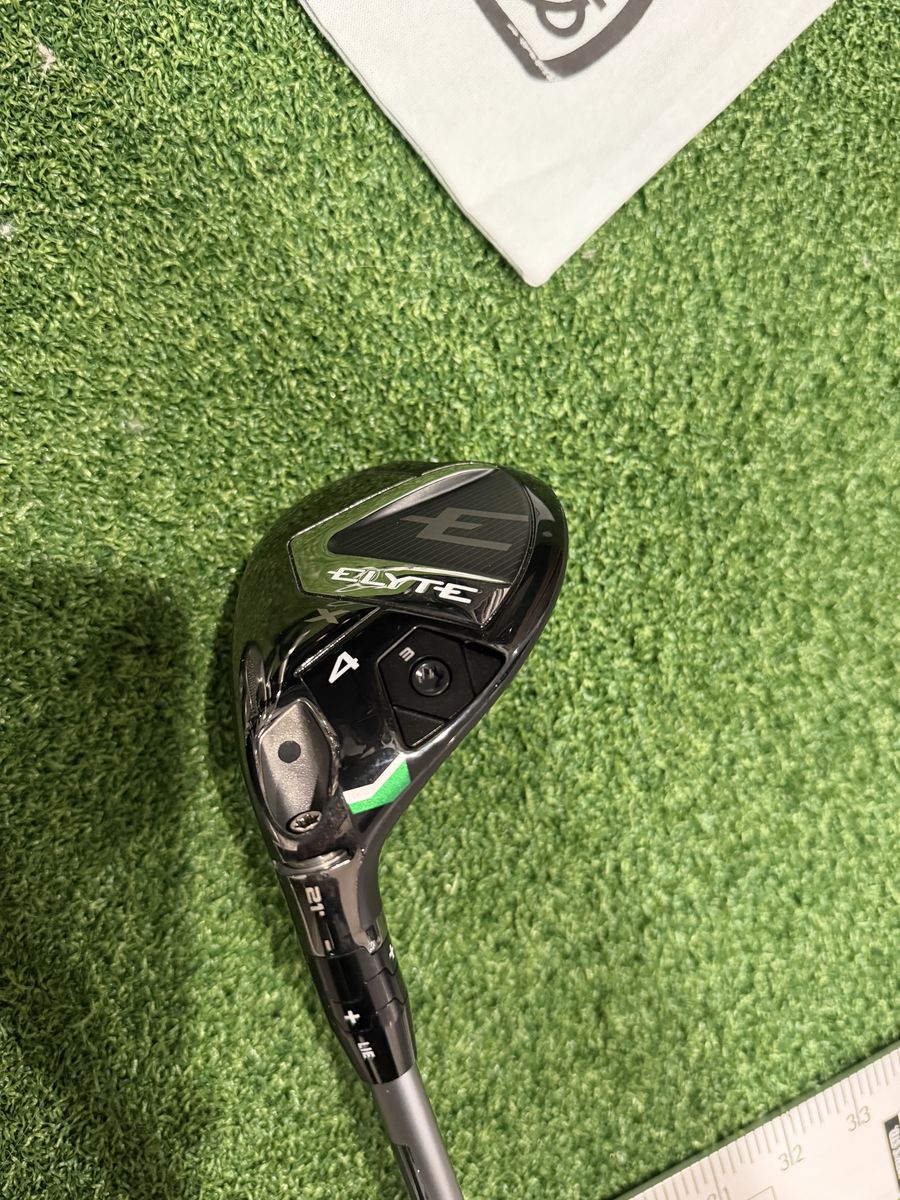 LH Callaway Elyte X 4 Hybrid Denali Frost Silver 70g 6.0 Stiff Mint