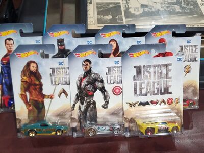 2017 Justice League Hot Wheels