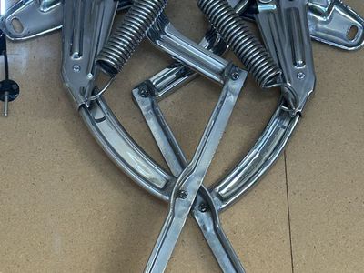 70’s Chrome Chevy Hood Hinges