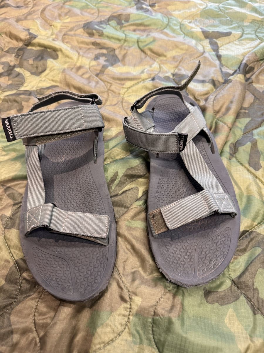 Merrell Laurel Sandals Sage Green - Women's 9
