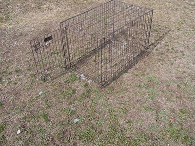 dog crate or kennel