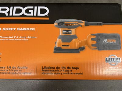 2.4 Amp Corded 1/4 Sheet Sander with AIRGUARD Technology
