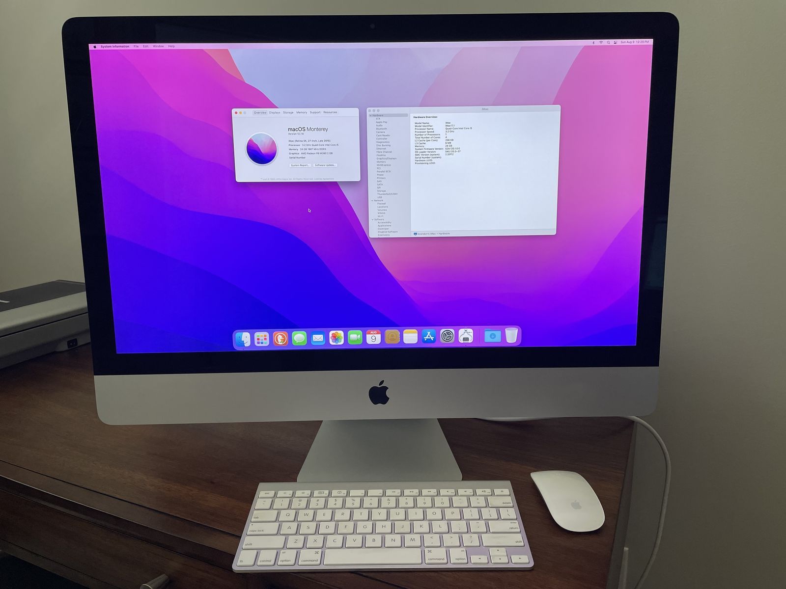 Apple iMac 27" Retina 5K late 2015 excellent condition