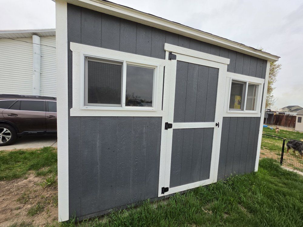 10x12 Dog Breeding Shed