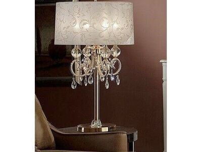 Aurora Barocco Crystal Gold Table Lamp