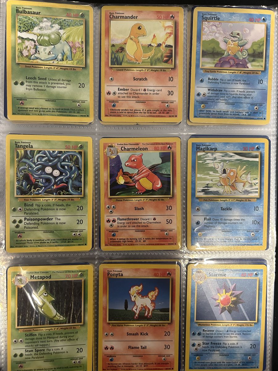 214 vintage base set WOTC Pokemon cards