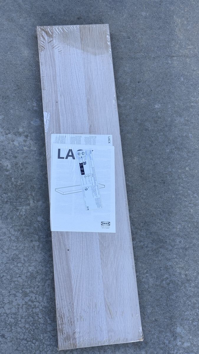 IKEA Lack Shelf - Floating Shelf - Used 