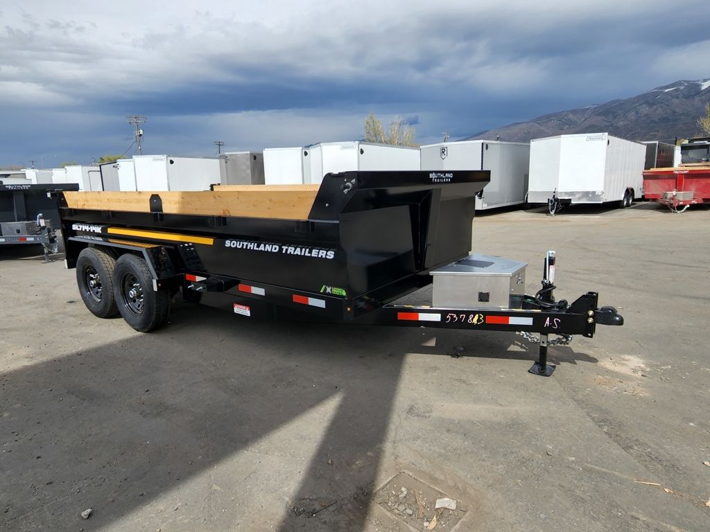 2026 Southland Trailers 7X14 270 New Style 14K Dump Trailer