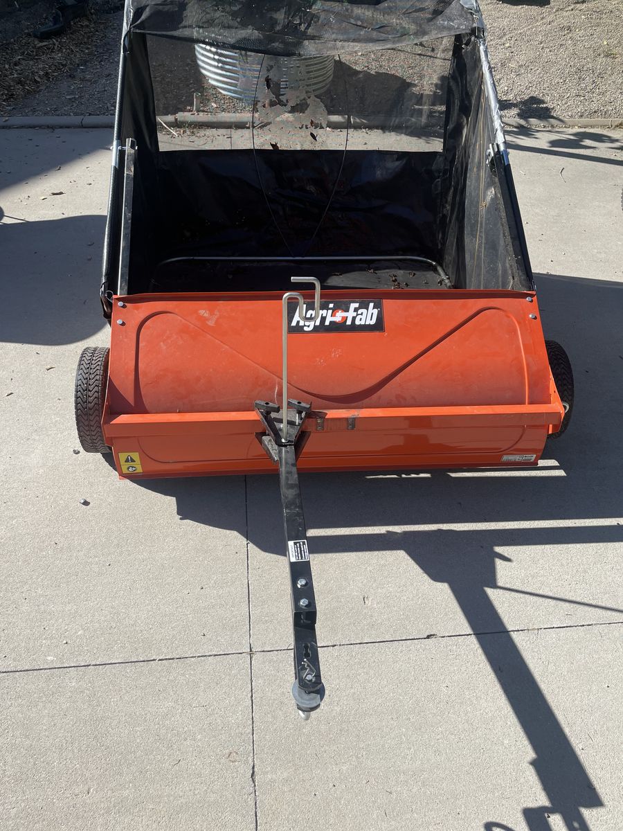 Agri-Fab 45" tow-behind yard sweeper