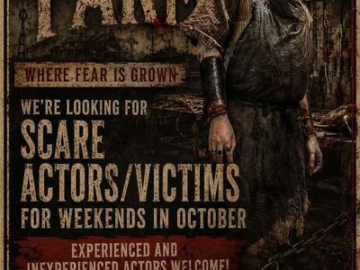 Anderton Farm: Scare Actors/Victims for October Weekends - Live Action Haunt