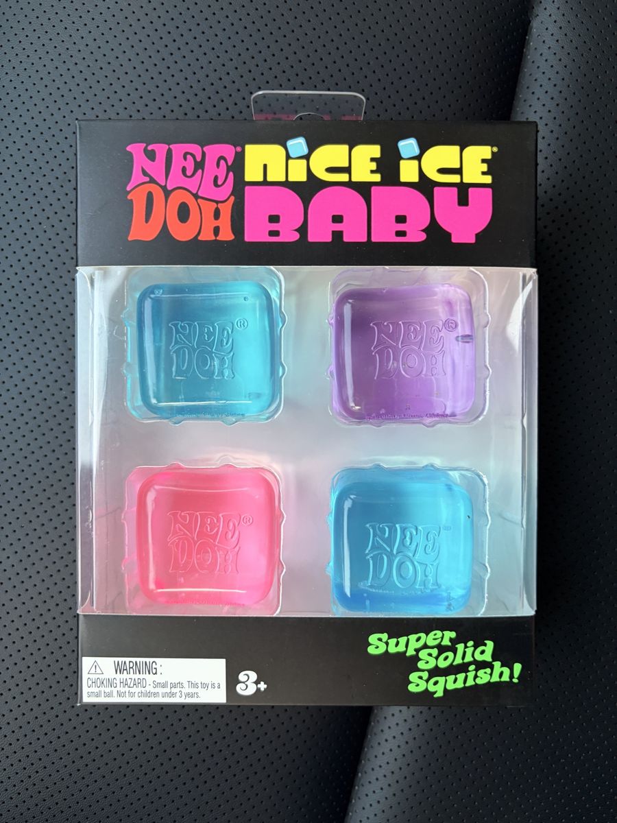 Needoh Teenie Nice Ice Baby 4-Pack Squishy 