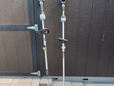 EGO Power+ PH1400 56V Cordless Multi-Head System with ST1500SF String Trimmer and EA0800 Edger Attachment