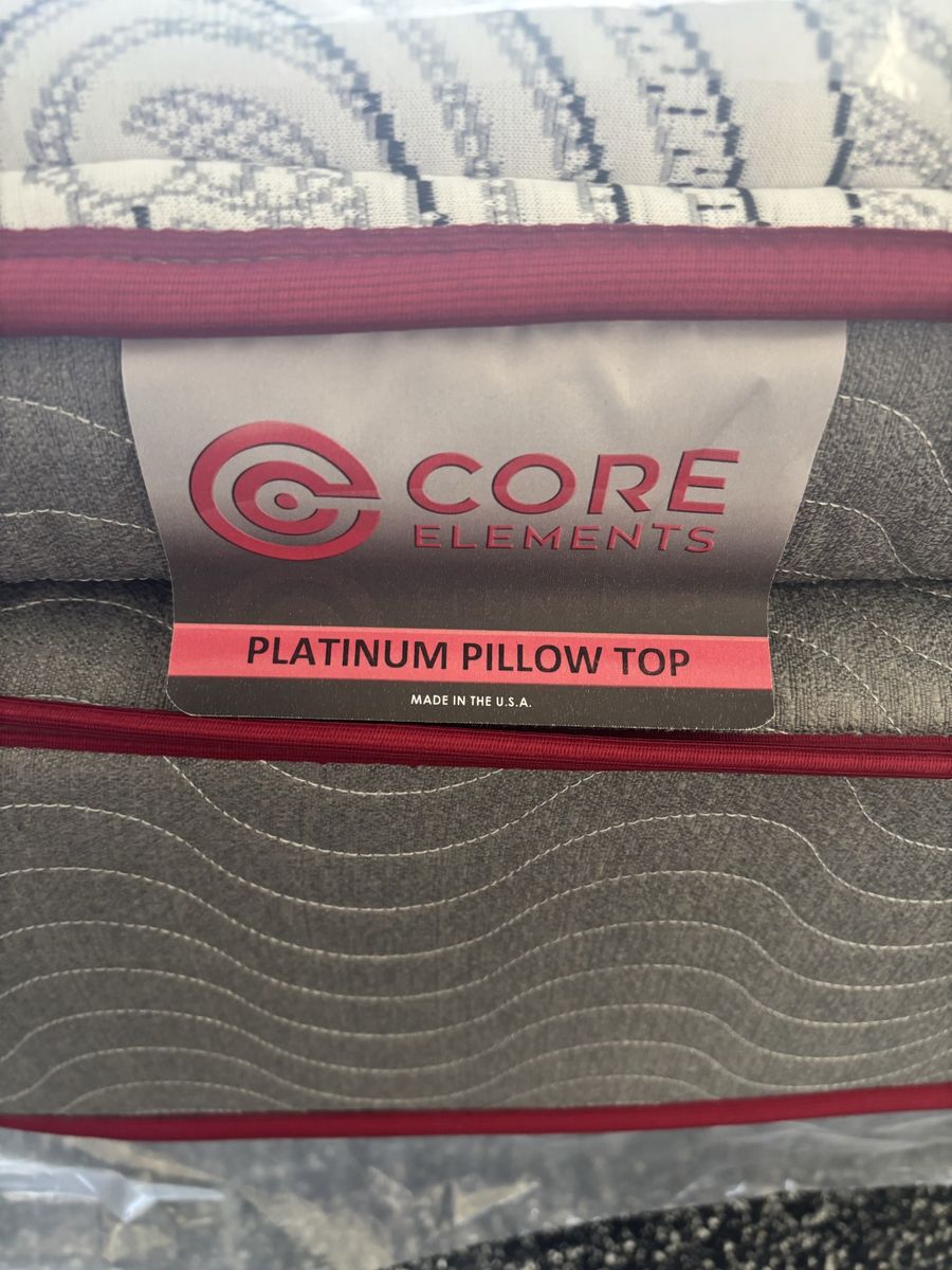 Core Elements Platinum Pillow Top Mattresses - 3 Full/Double