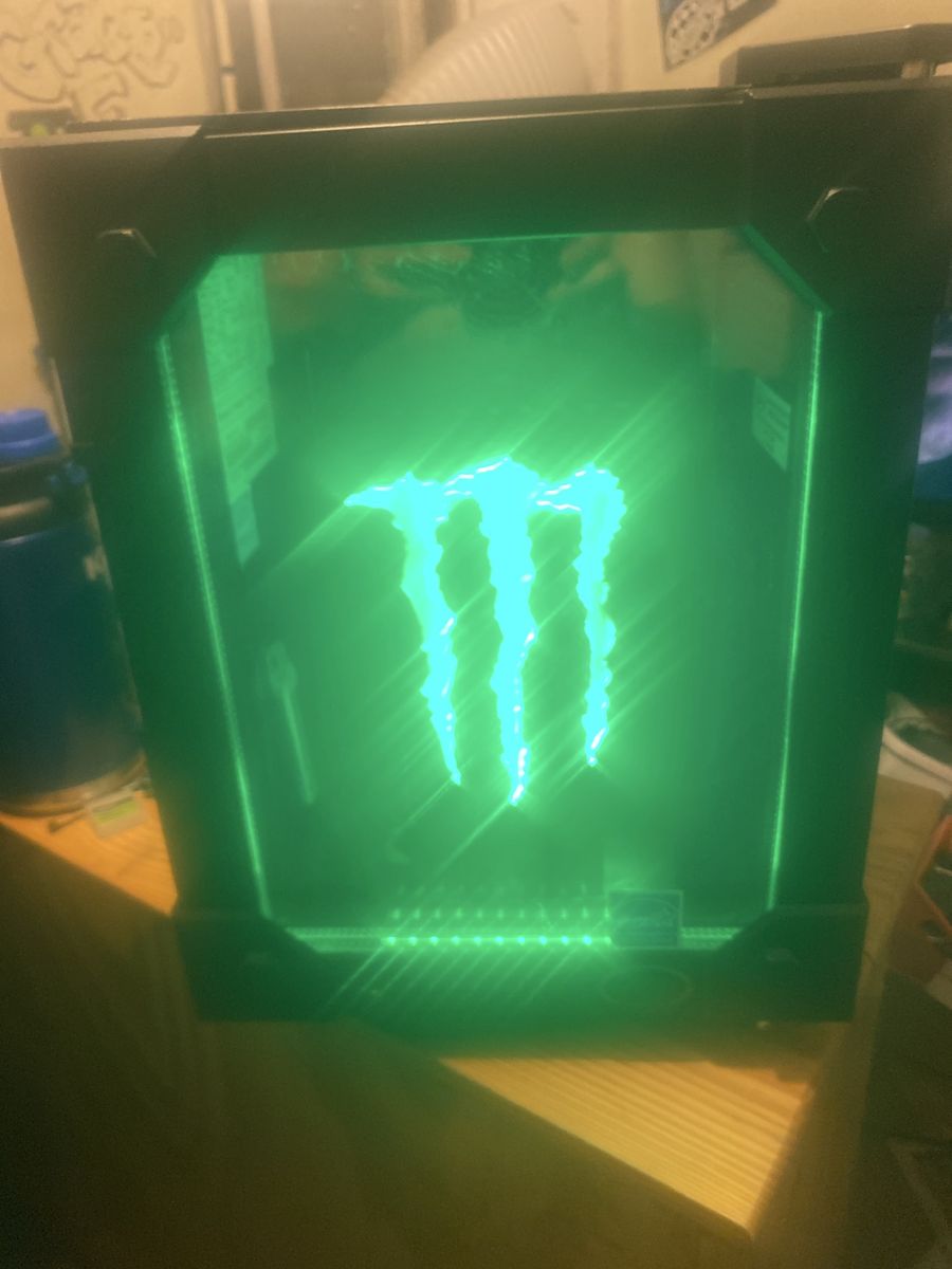 Monster Energy LED Light Up Sign Display