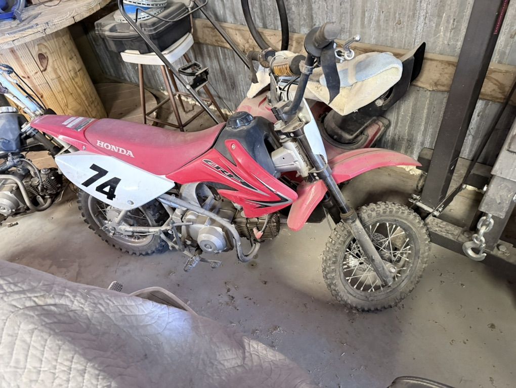 Crf 70 W 88 Kit Ad Uogradrd Front Shocks/bar Brake