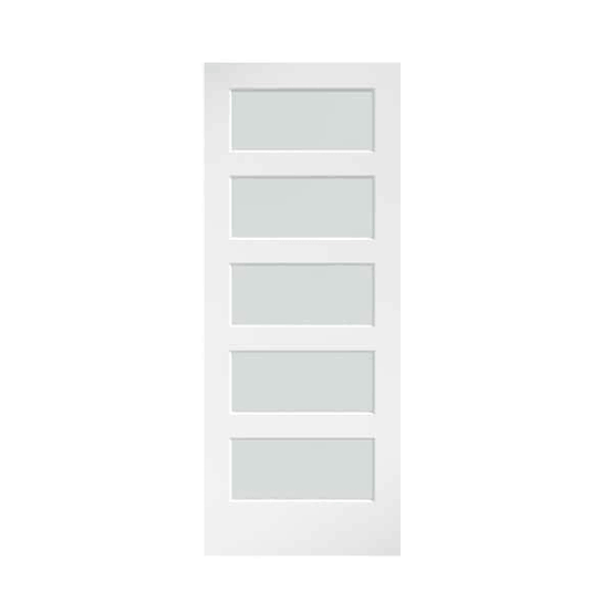 New Unassembled SPD-W36IN Wood & Glass Interior Door Kit (SPD-W36IN Model)