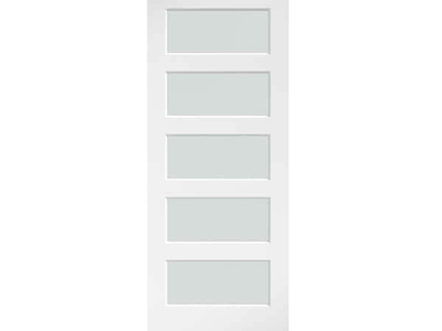 New Unassembled SPD-W36IN Wood & Glass Interior Door Kit (SPD-W36IN Model)