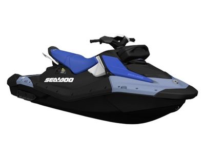 2025 SEA-DOO Spark For 3 Dazzling Blue and Vapor B