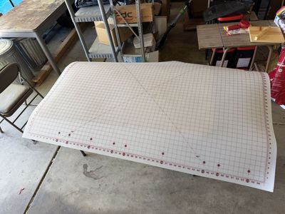 Sullivans Poly Cutting Mat 40” x 60” — new
