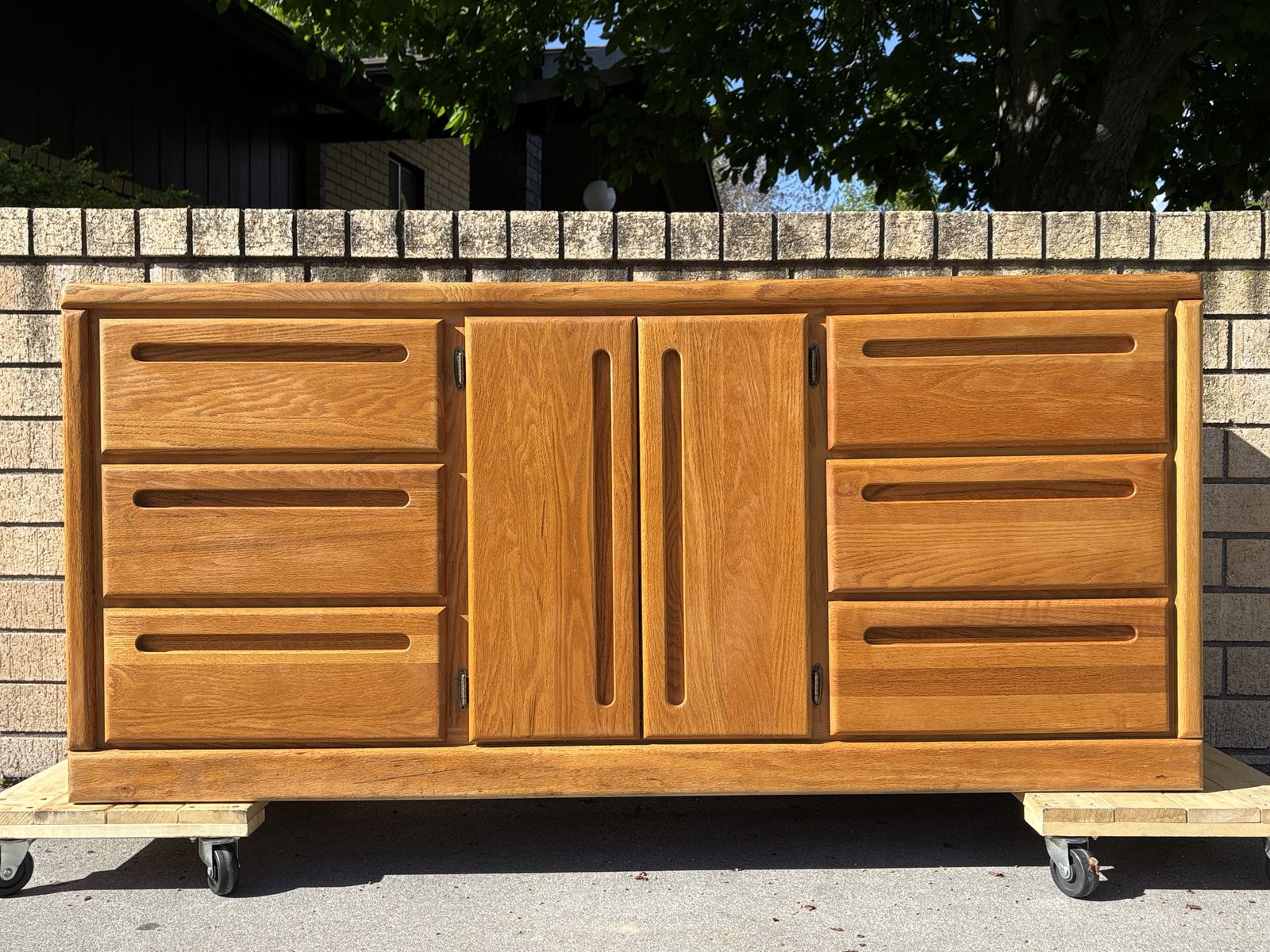 Beautiful Mid Century Modern dresser, credenza, entertainment center MCM, post modern