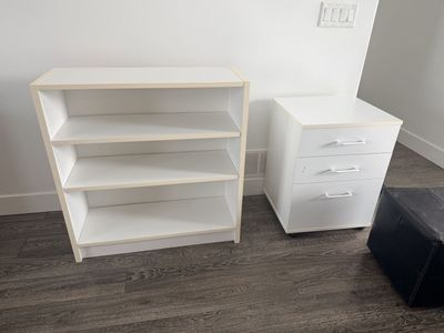 Small Bookshelf And Drawers