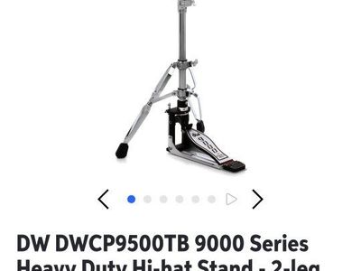 DW 9000 hi hat stand