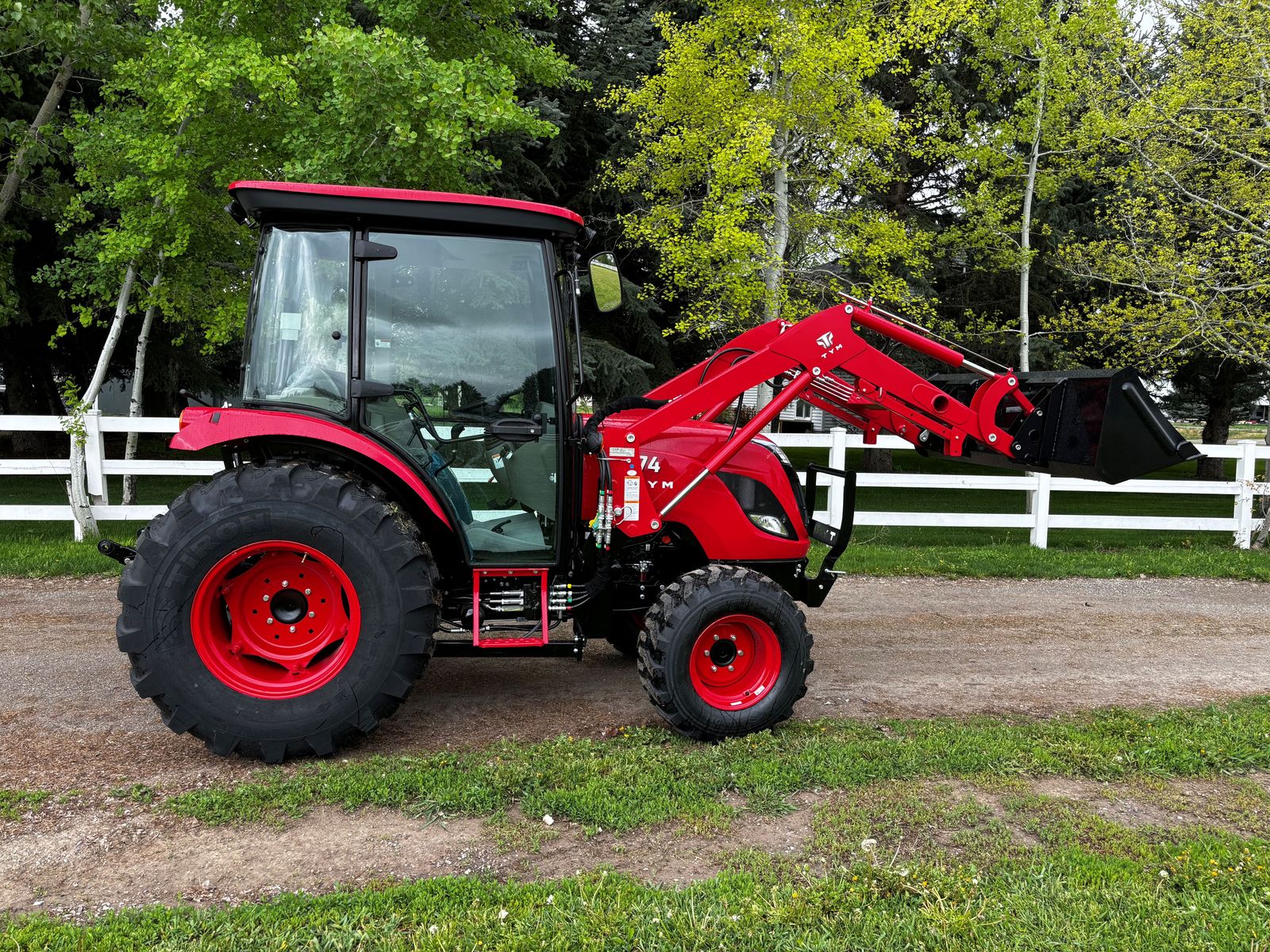 New TYM T574 Tractor loader 4x4 Cab