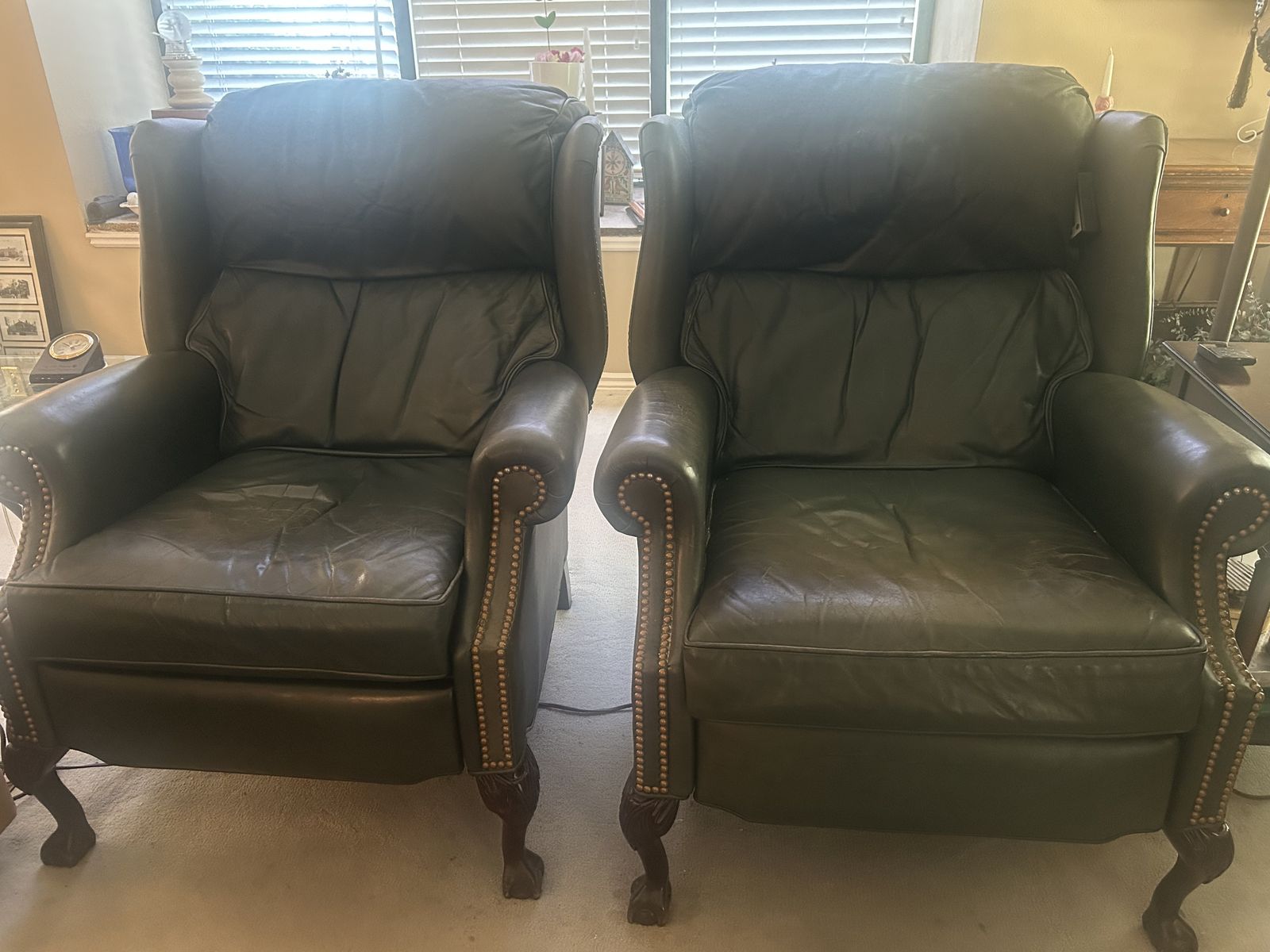 Thomasville Leather Recliners
