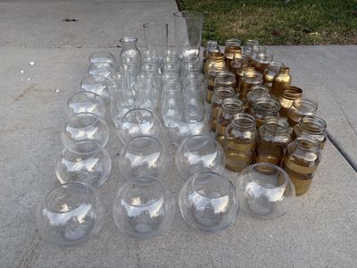 Small Glass Vases Party Wedding Decorations