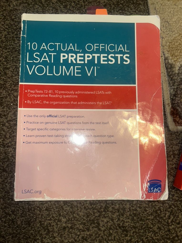 LSAT Official Test Prep Booklet $5