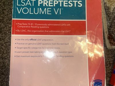 LSAT Official Test Prep Booklet $5