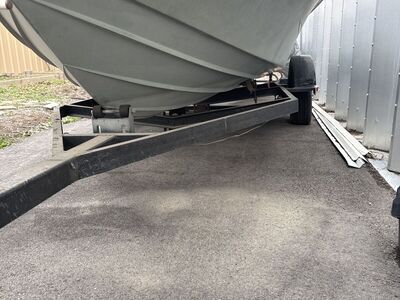 Boat and Trailer (cracked block)