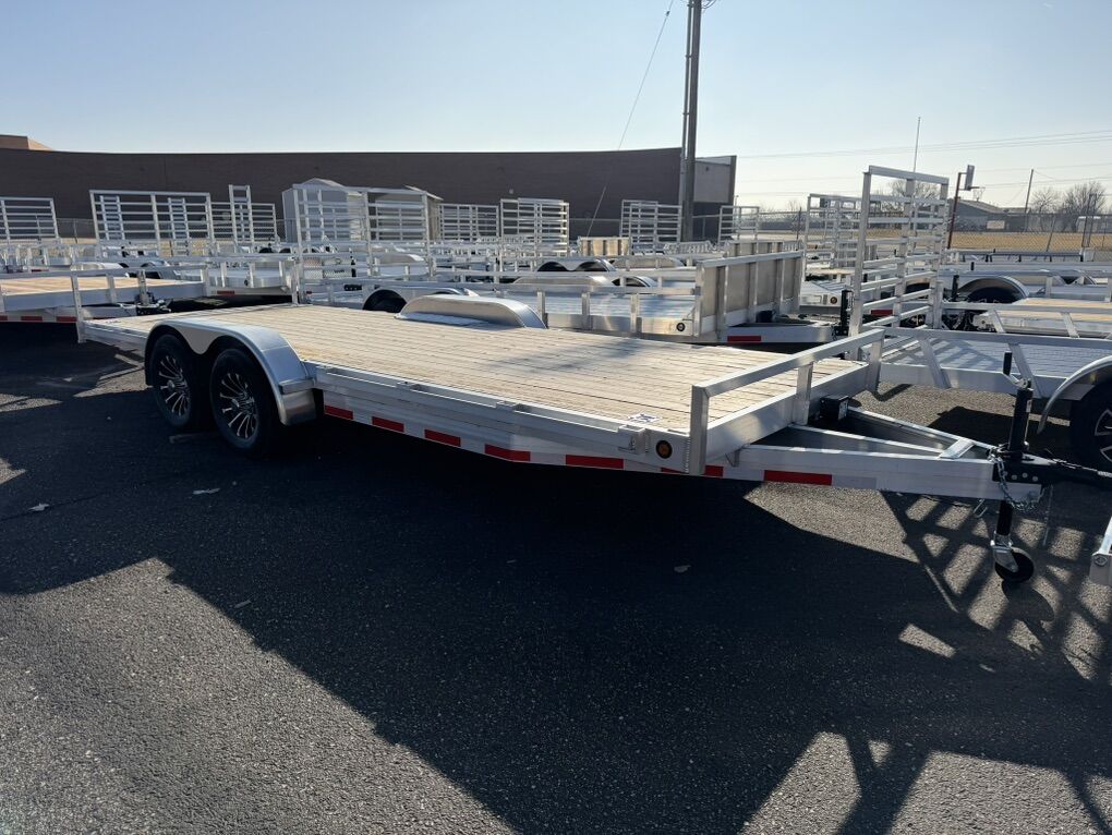 10K Rated Baughman Aluminum 7x20 Trailers