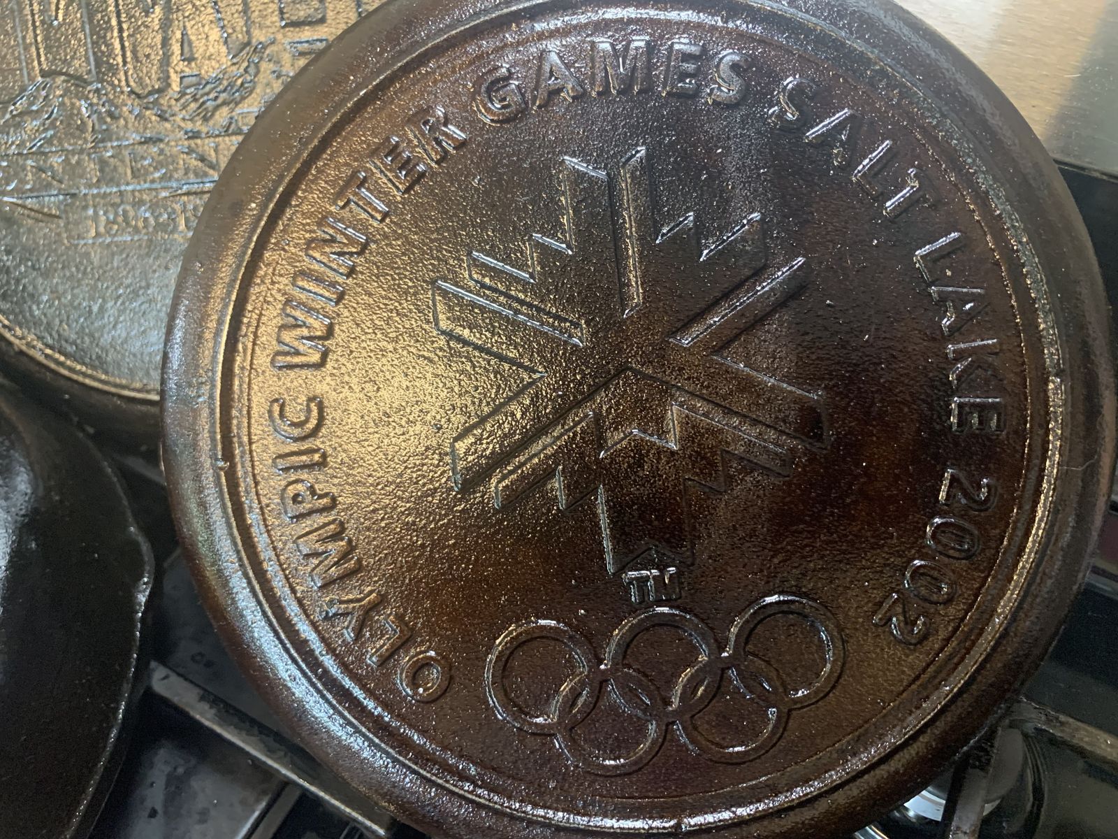 12” Lodge cast iron skillets
