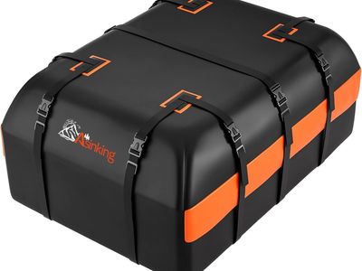 Asinking Car Rooftop Cargo Carrier Bag, 21 Cubic Feet 100% Waterproof Heavy Duty