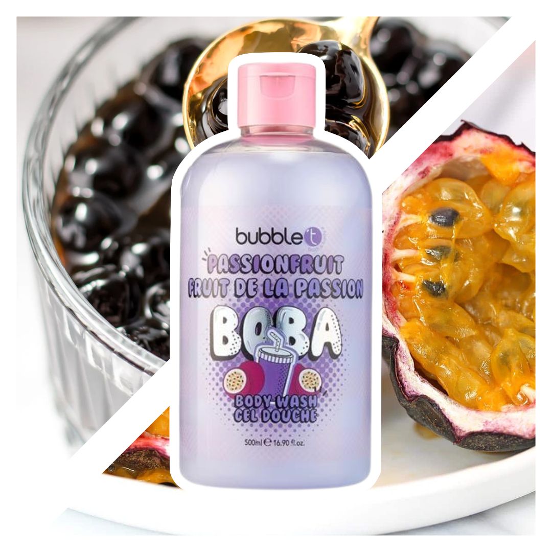 BUBBLE T -- PASSIONFRUIT BOBA