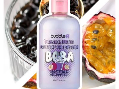 BUBBLE T -- PASSIONFRUIT BOBA