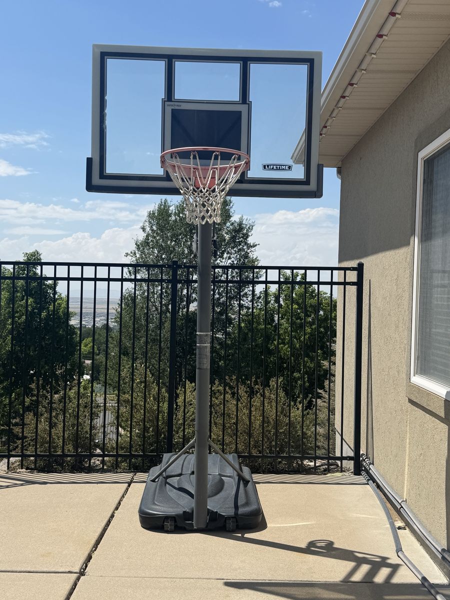 Lifetime Adjustable Basketball Standard