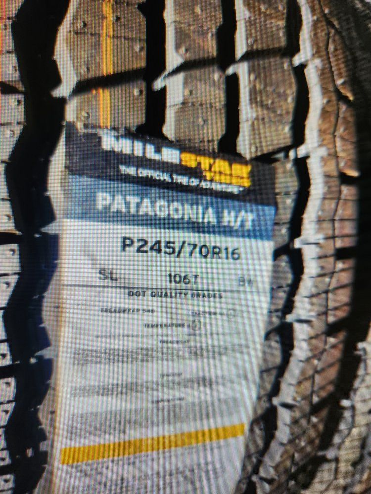 245/70r16 milestar Patagonia ht 