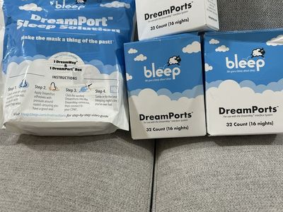 Bleep DreamPort Sleep Solution and DreamPorts 32 Count Boxes