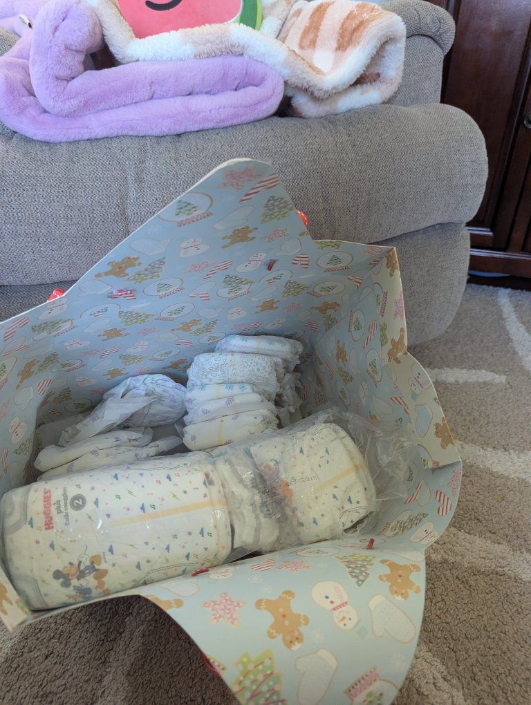 Free size 2 diapers