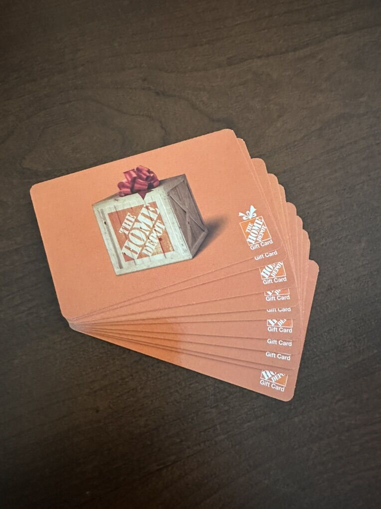 $1000 Home Depot gift Card